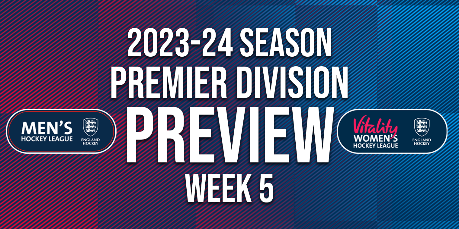 News England Hockey League 2023 24 Premier Division Weekend 5